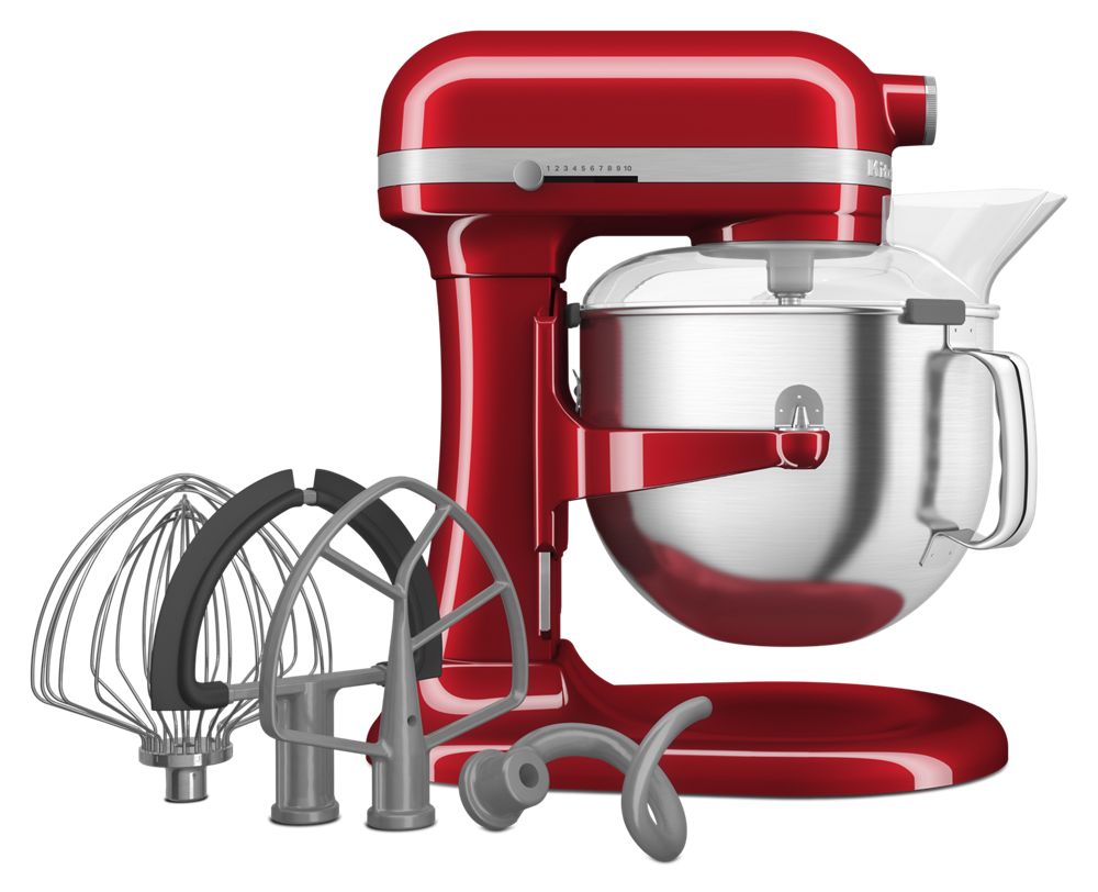 KitchenAid® 7 Quart Bowl-Lift Stand Mixer - Candy Apple Red